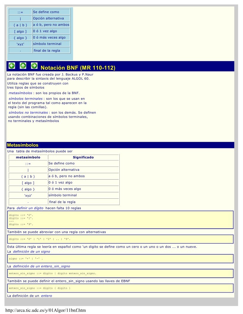 Imágen de pdf Notación BNF (MR 110-112)