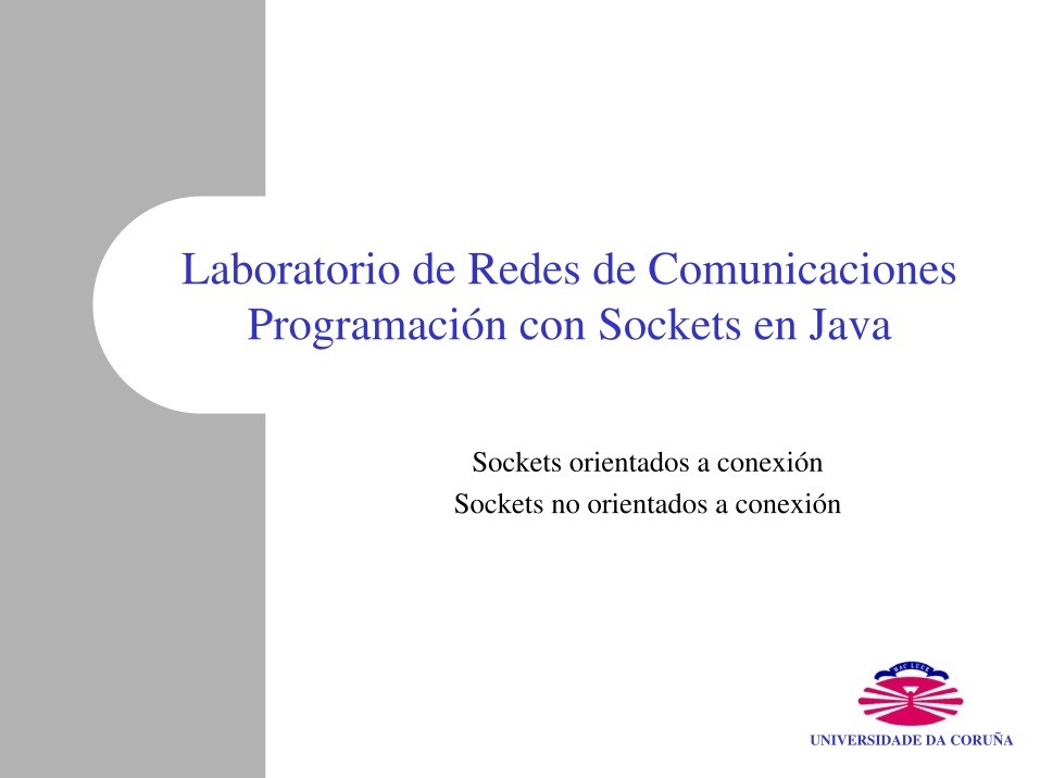 Imágen de pdf Programación con Sockets en Java - Laboratorio de Redes de Comunicaciones