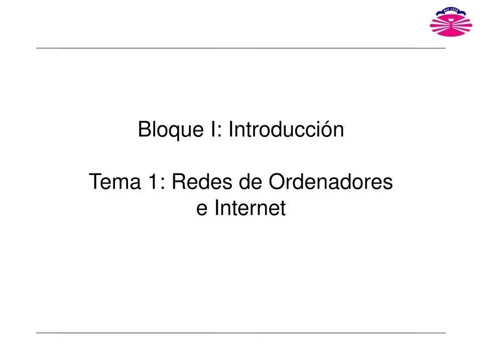Imágen de pdf Tema 1 - Redes de Ordenadores e Internet