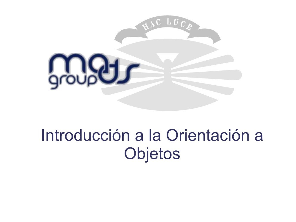 Imágen de pdf Introducción a la Orientación a Objetos