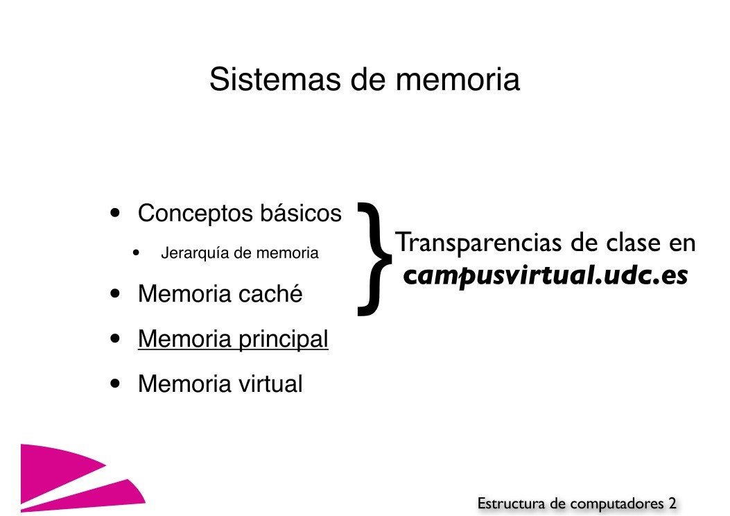 Imágen de pdf Sistemas de memoria