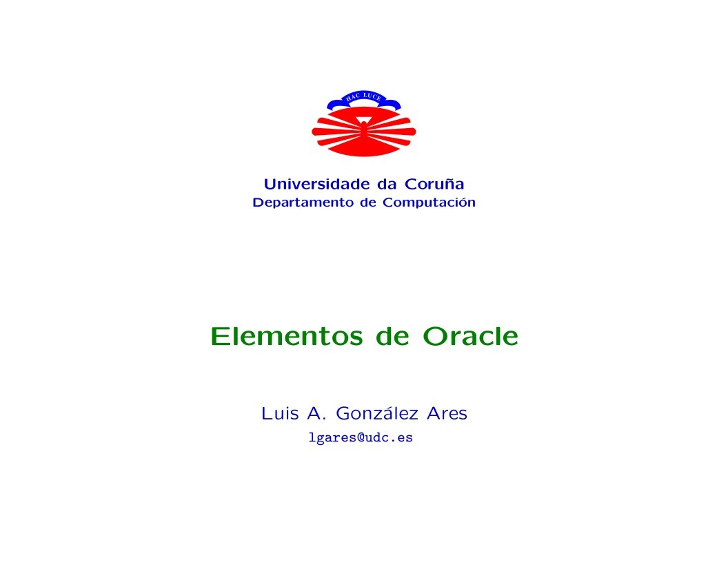 Imágen de pdf Elementos de Oracle