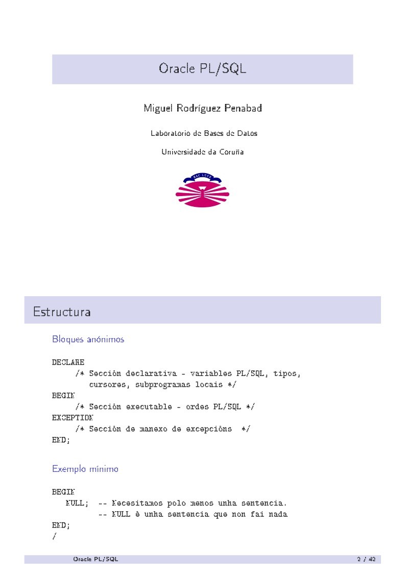Imágen de pdf Oracle PL/SQL