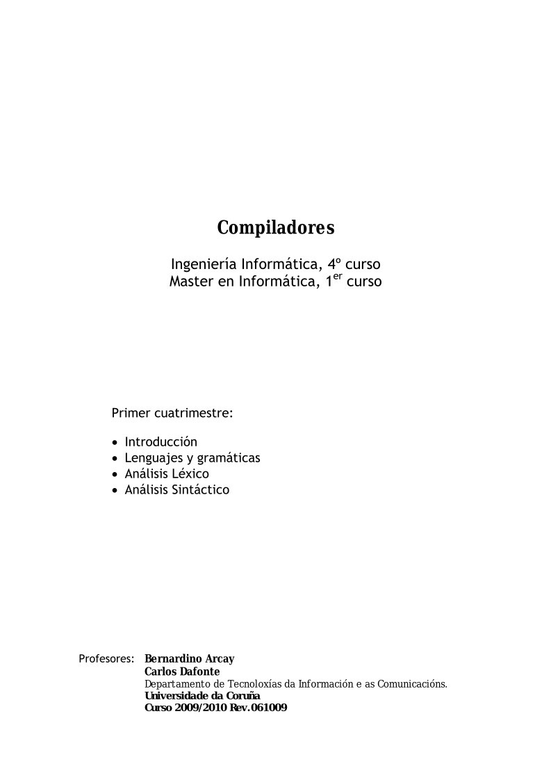 Imágen de pdf Compiladores