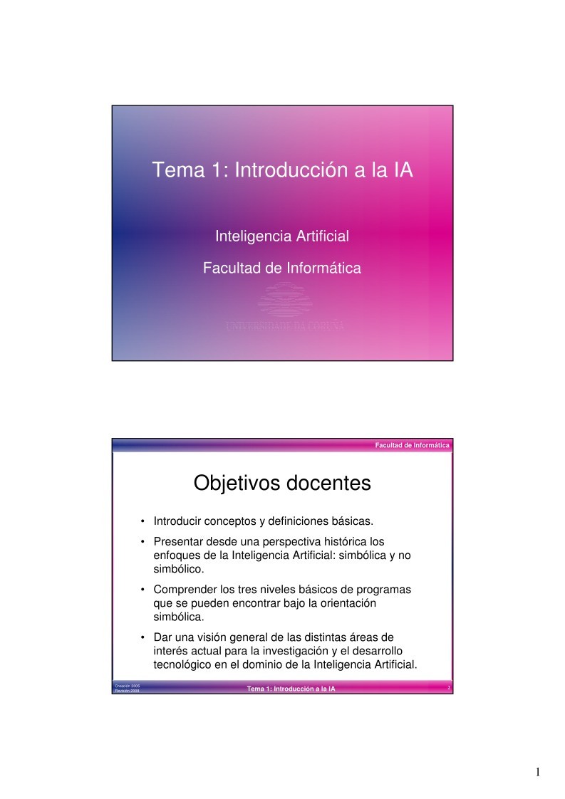 Imágen de pdf Tema 1: Introducción a la IA