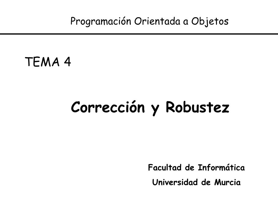 Imágen de pdf TEMA 4 Corrección y Robustez