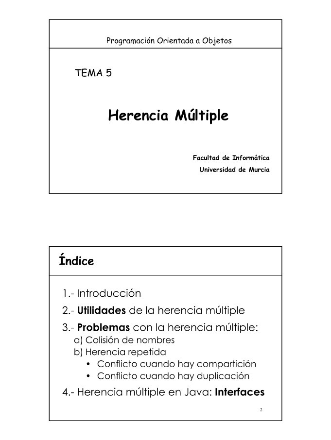 Imágen de pdf TEMA 5 Herencia Múltiple