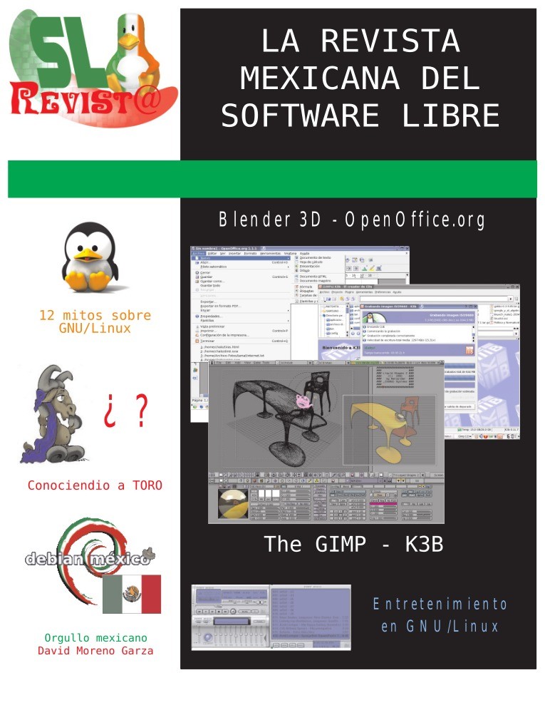 Imágen de pdf Revista Mexicana del Software Libre