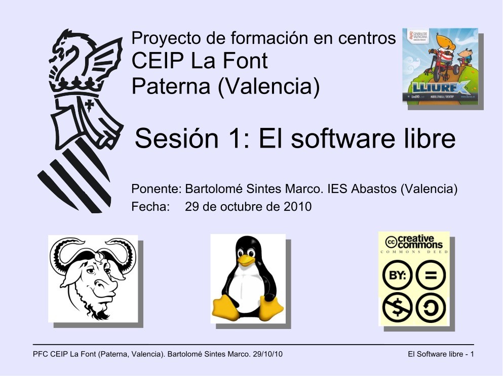 Imágen de pdf Sesión 1: El software libre