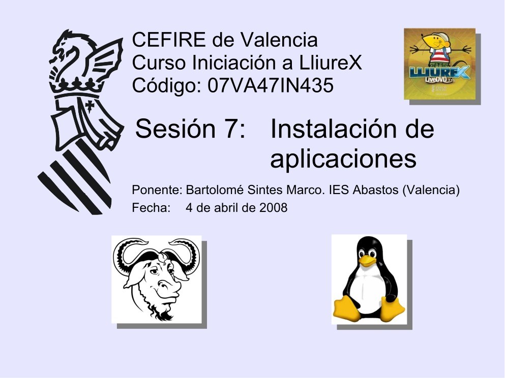 Imágen de pdf Sesión 7: Instalación de aplicaciones