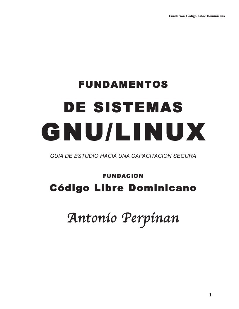 Imágen de pdf Fundamentos de sistemas GNU/LINUX