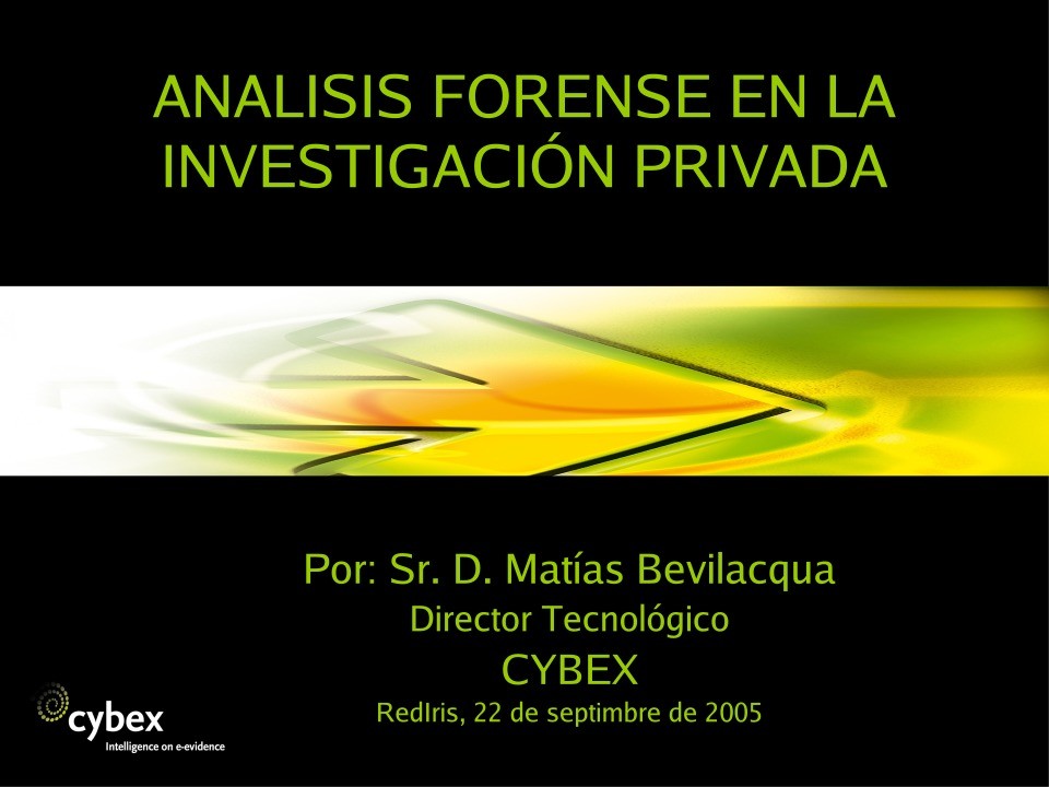 Imágen de pdf ANALISIS FORENSE EN LA INVESTIGACIÓN PRIVADA