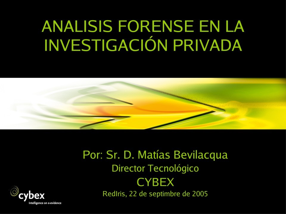 Imágen de pdf ANALISIS FORENSE EN LA INVESTIGACIÓN PRIVADA