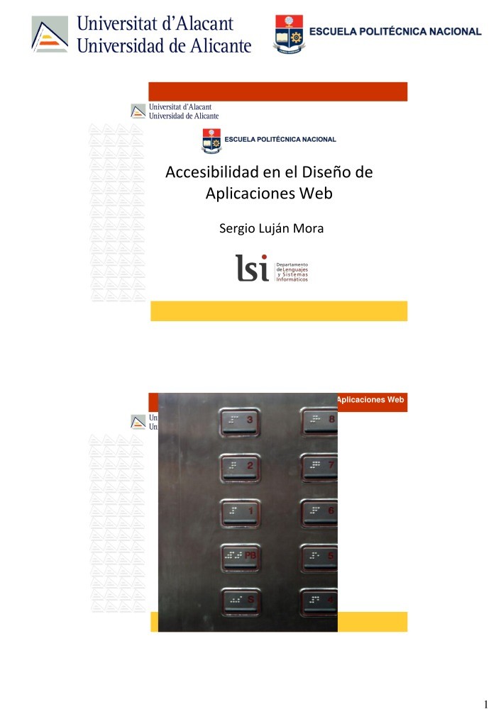 Imágen de pdf Accesibilidad en el Diseño de Aplicaciones Web