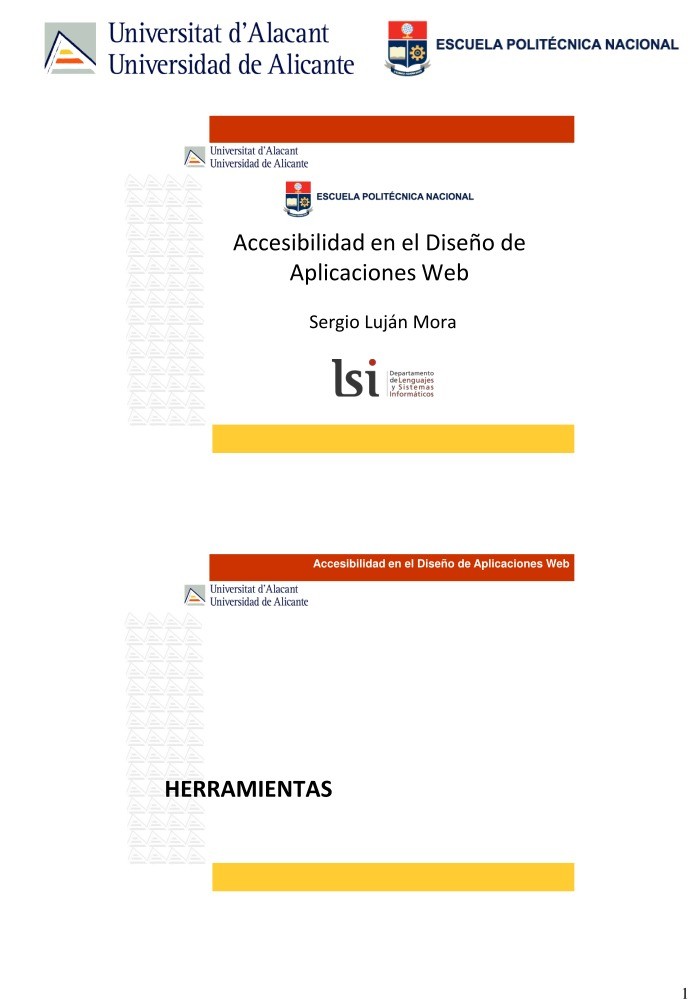 Imágen de pdf HERRAMIENTAS - Accesibilidad en el Diseño de Aplicaciones Web