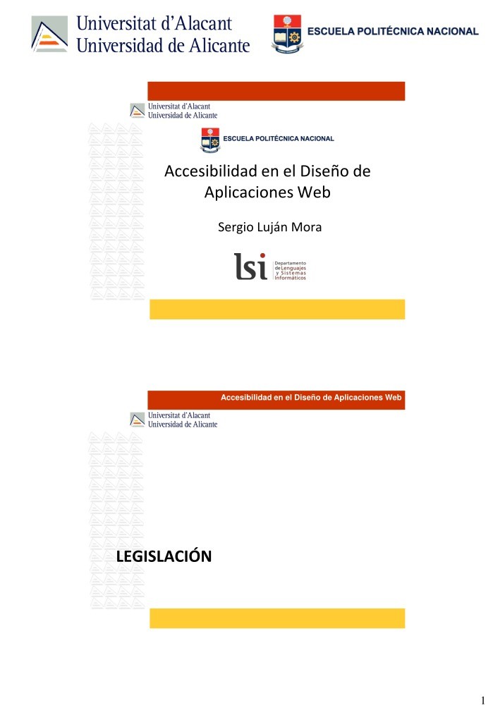 Imágen de pdf LEGISLACIÓN - Accesibilidad en el Diseño de Aplicaciones Web