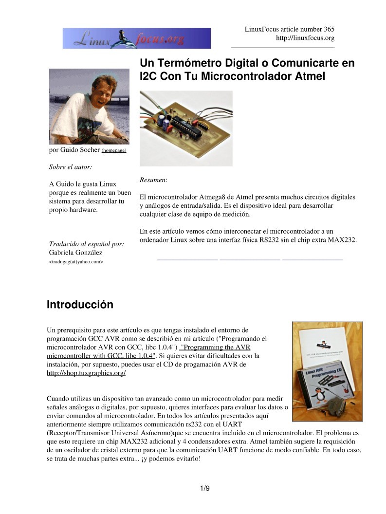 Imágen de pdf Un Termómetro Digital o Comunicarte en I2C Con Tu Microcontrolador Atmel