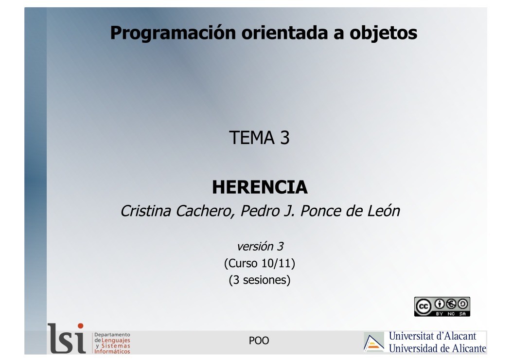 Imágen de pdf POO 3 Herencia