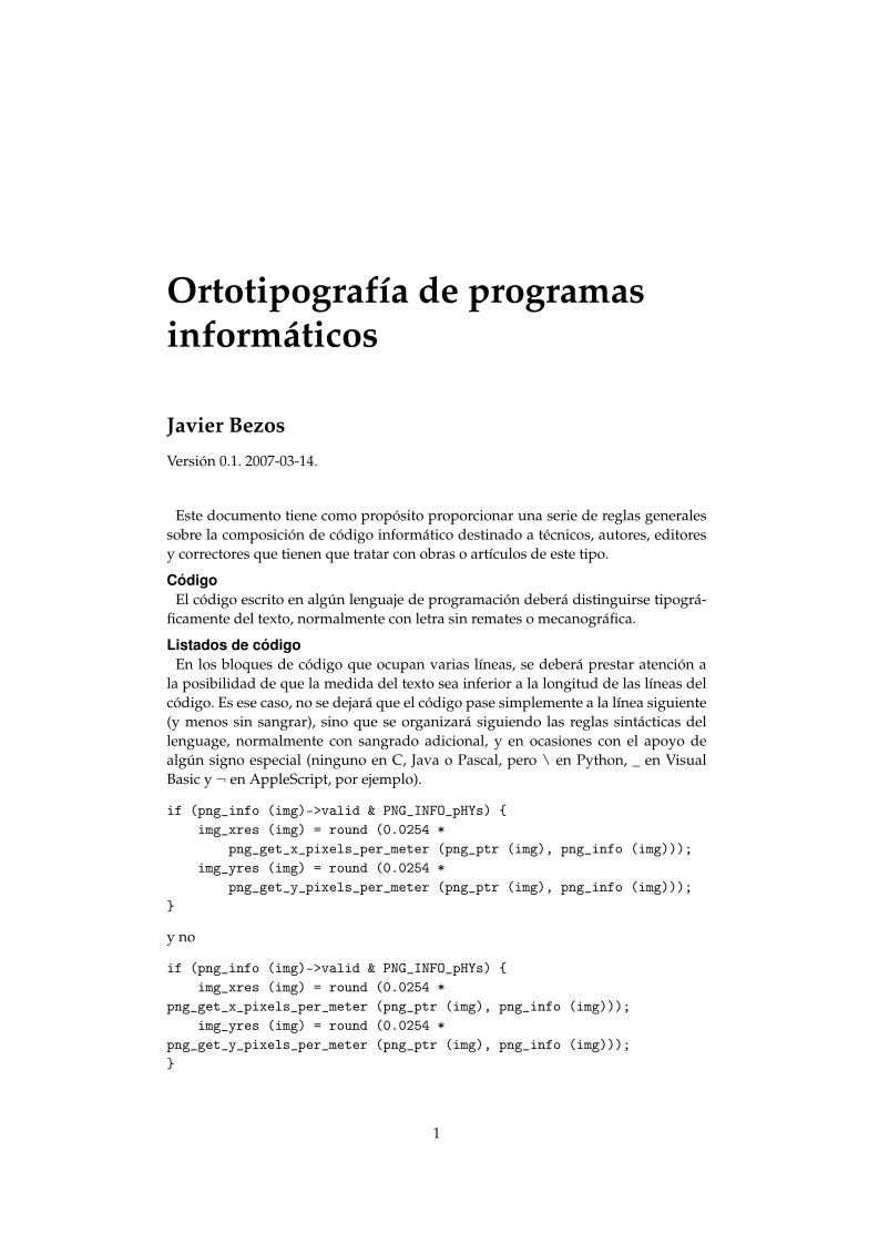 Imágen de pdf Ortotipografía de programas informáticos