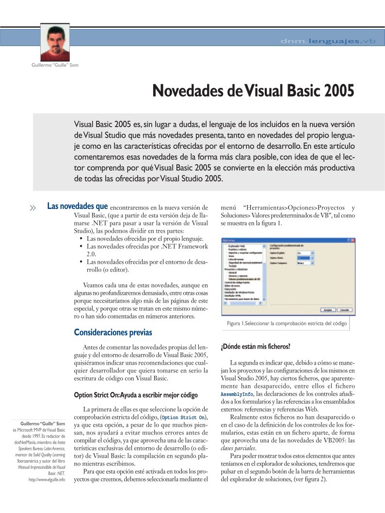 Imágen de pdf Novedades de Visual Basic 2005