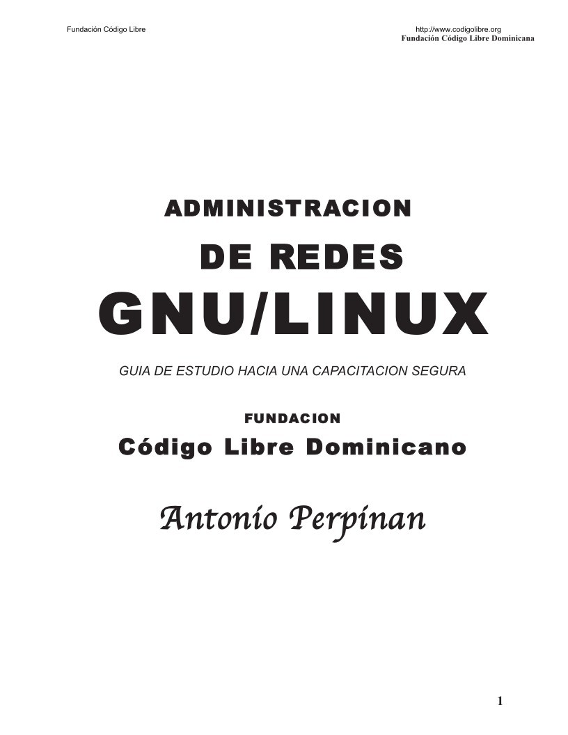 Imágen de pdf ADMINISTRACIÓN DE REDES GNU/LINUX