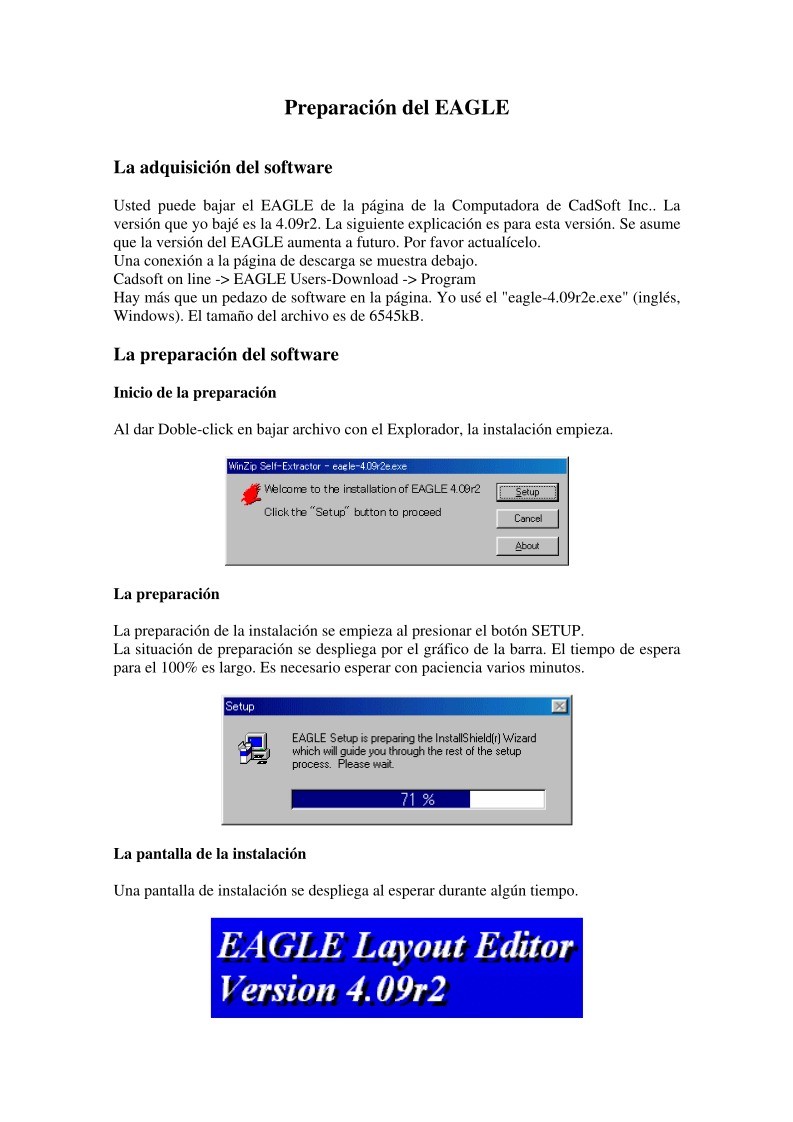 Imágen de pdf Preparación del EAGLE