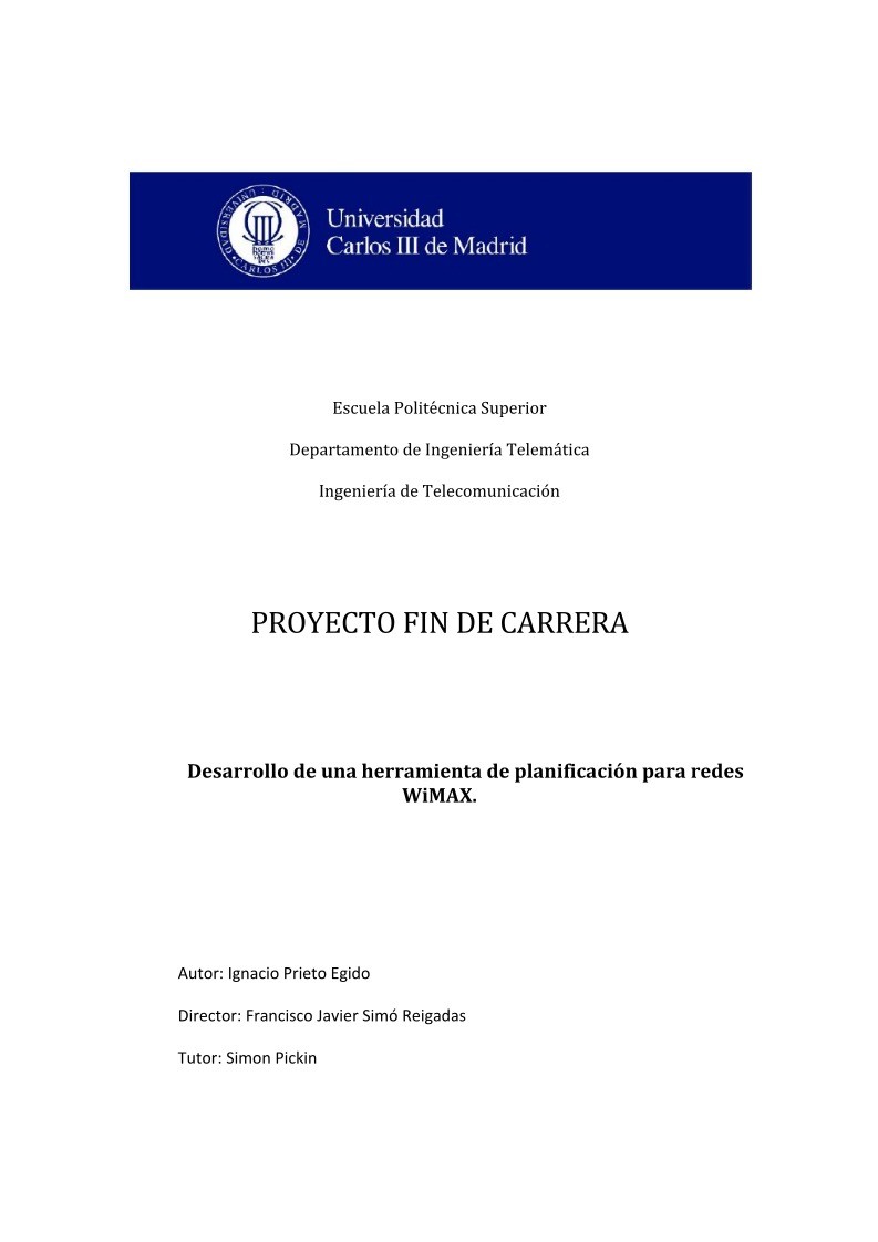 Imágen de pdf Desarrollo de una herramienta de planificación para redes WiMAX