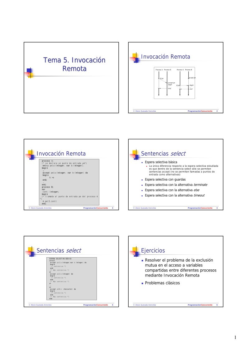 Imágen de pdf Tema5. Invocación Remota