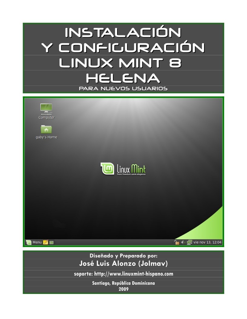 Imágen de pdf Instalación y configuracióin Linux Mint 8 Helena