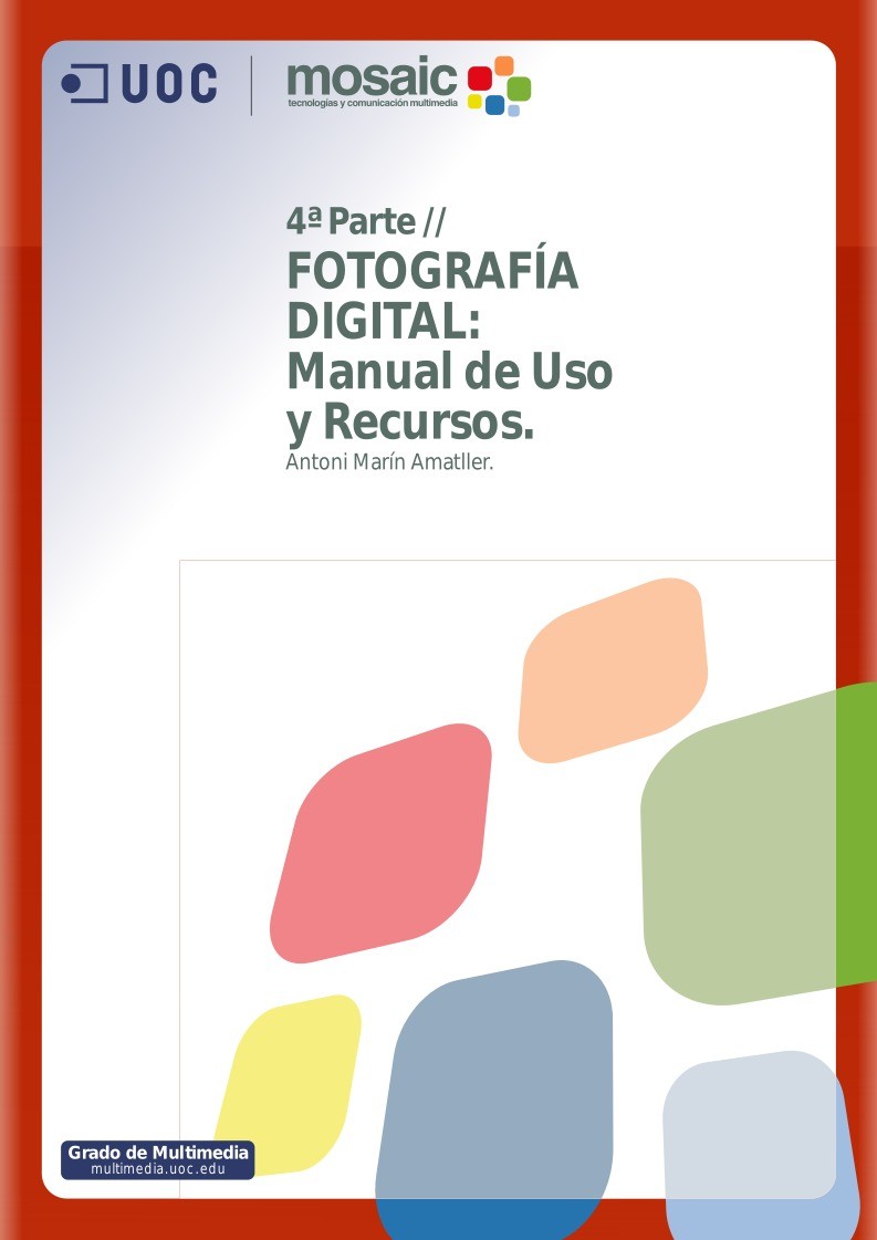 Imágen de pdf FOTOGRAFÍA DIGITAL: Manual de Uso y Recursos