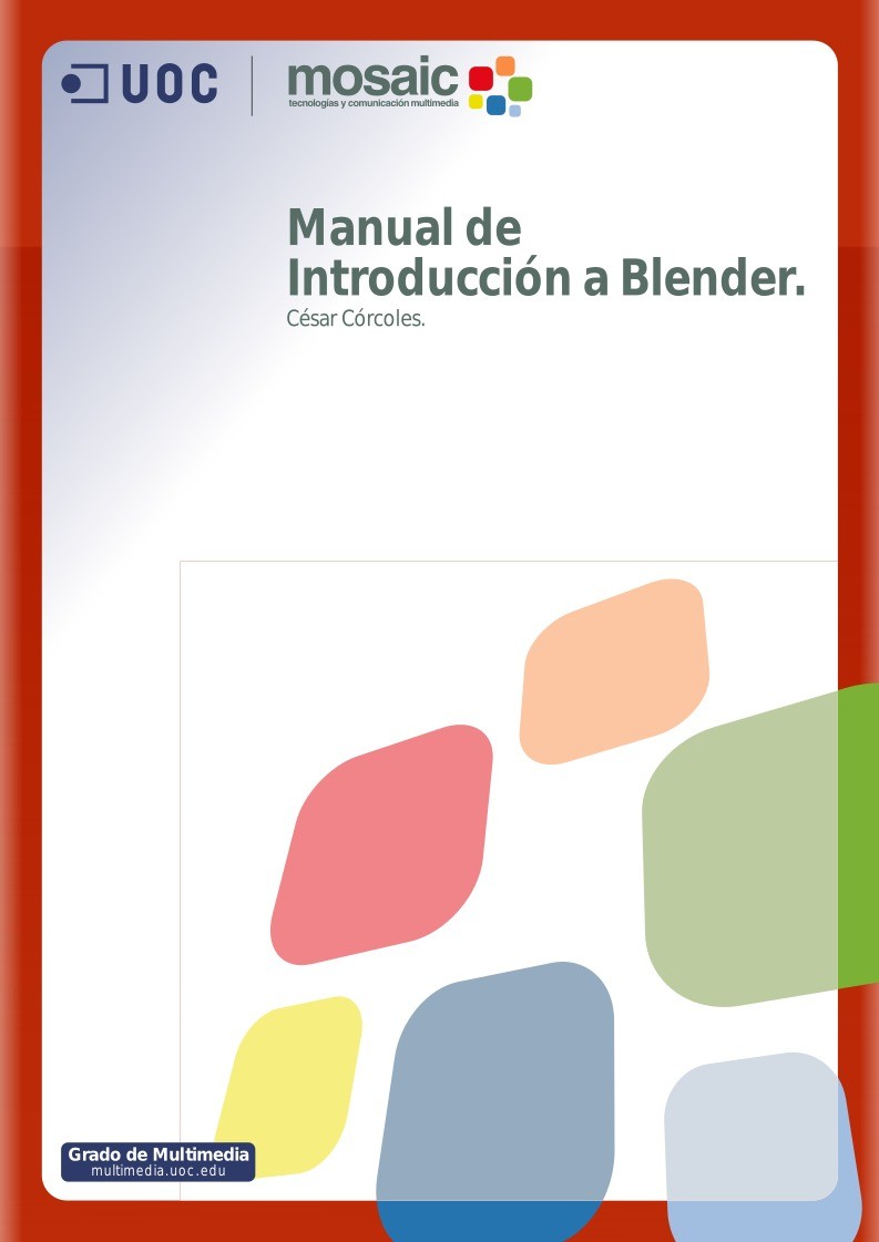 Imágen de pdf Manual de Introducción a Blender