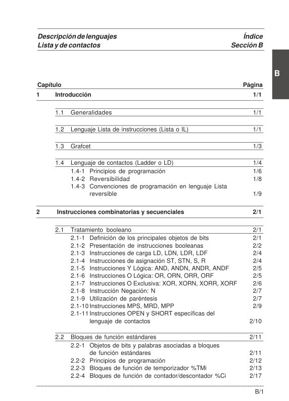 Imágen de pdf Aplicación destinada al autómata TSX