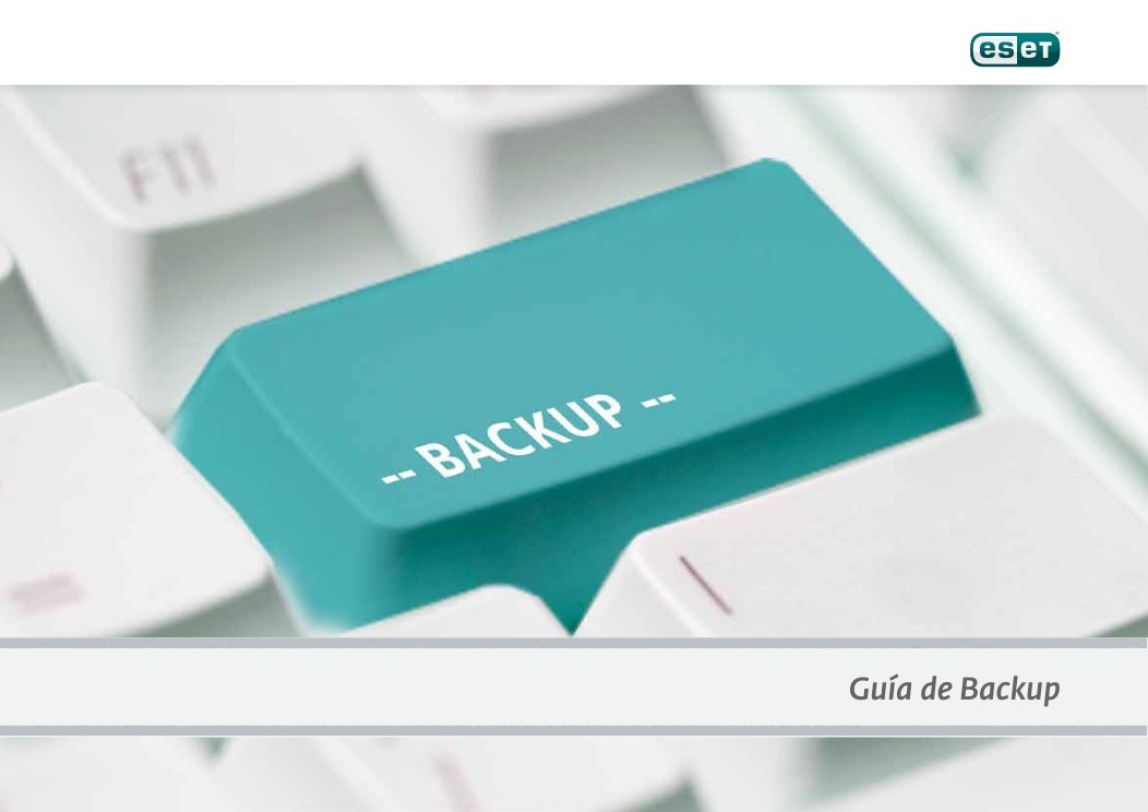 Imágen de pdf Guía de backup