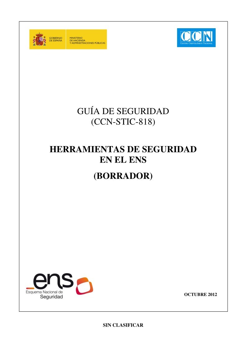 Imágen de pdf Herramientas de seguridad en el ENS