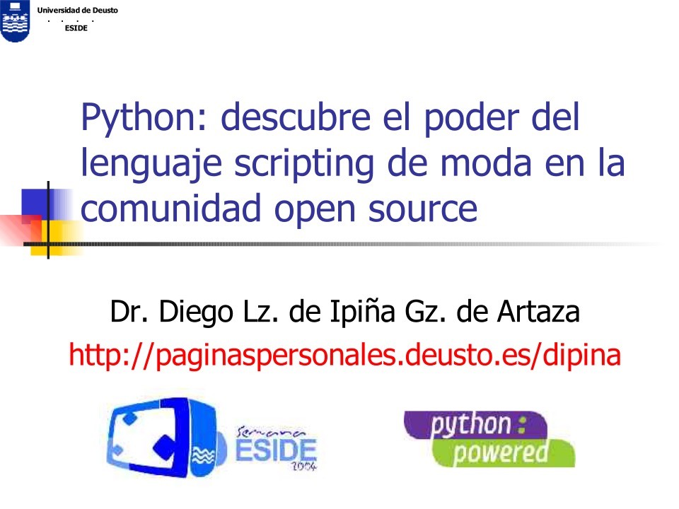 Imágen de pdf Python: descubre el poder del lenguaje scripting de moda en la comunidad open source