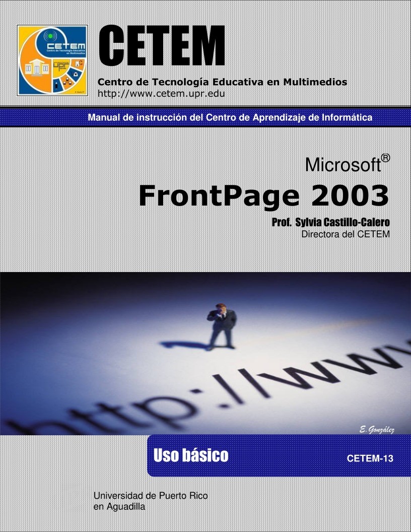 Imágen de pdf frontpage2003 Uso básico