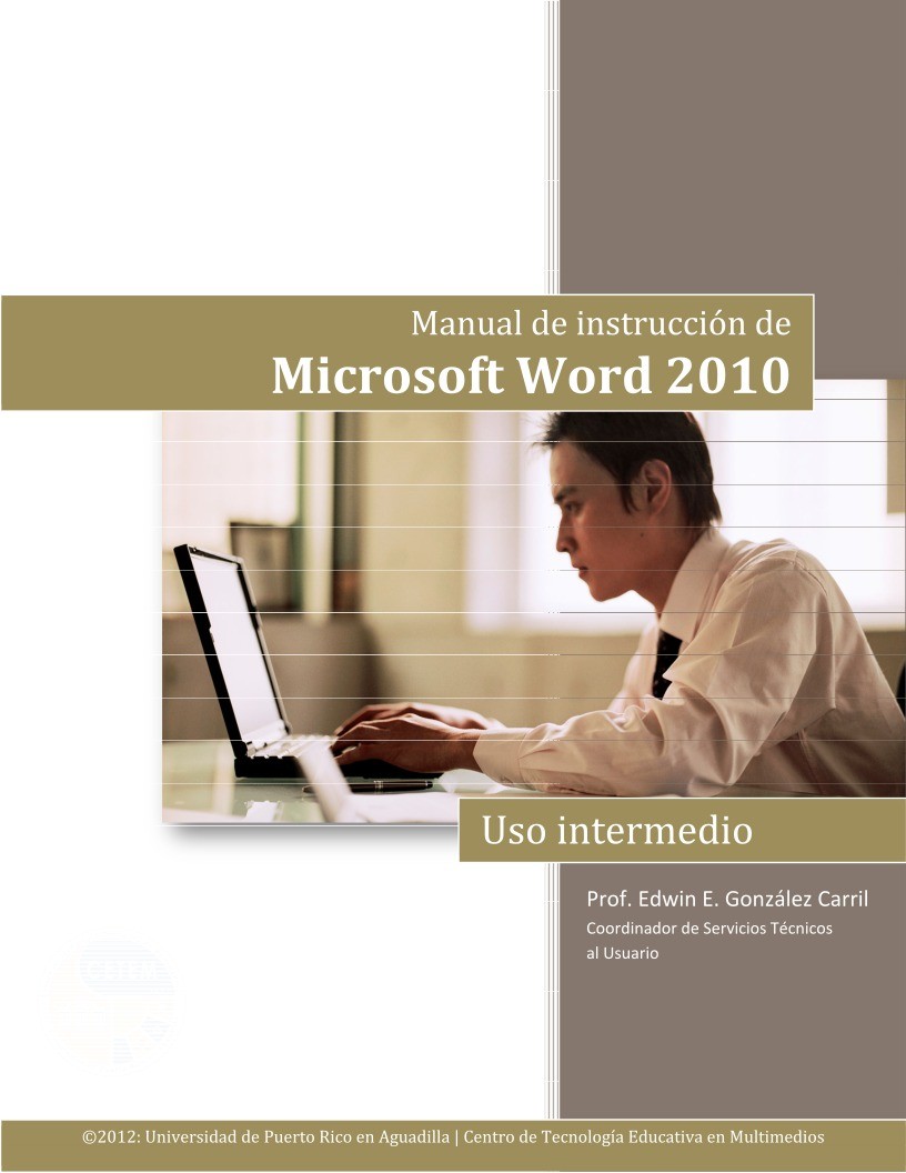 Imágen de pdf Word 2010 Uso intermedio