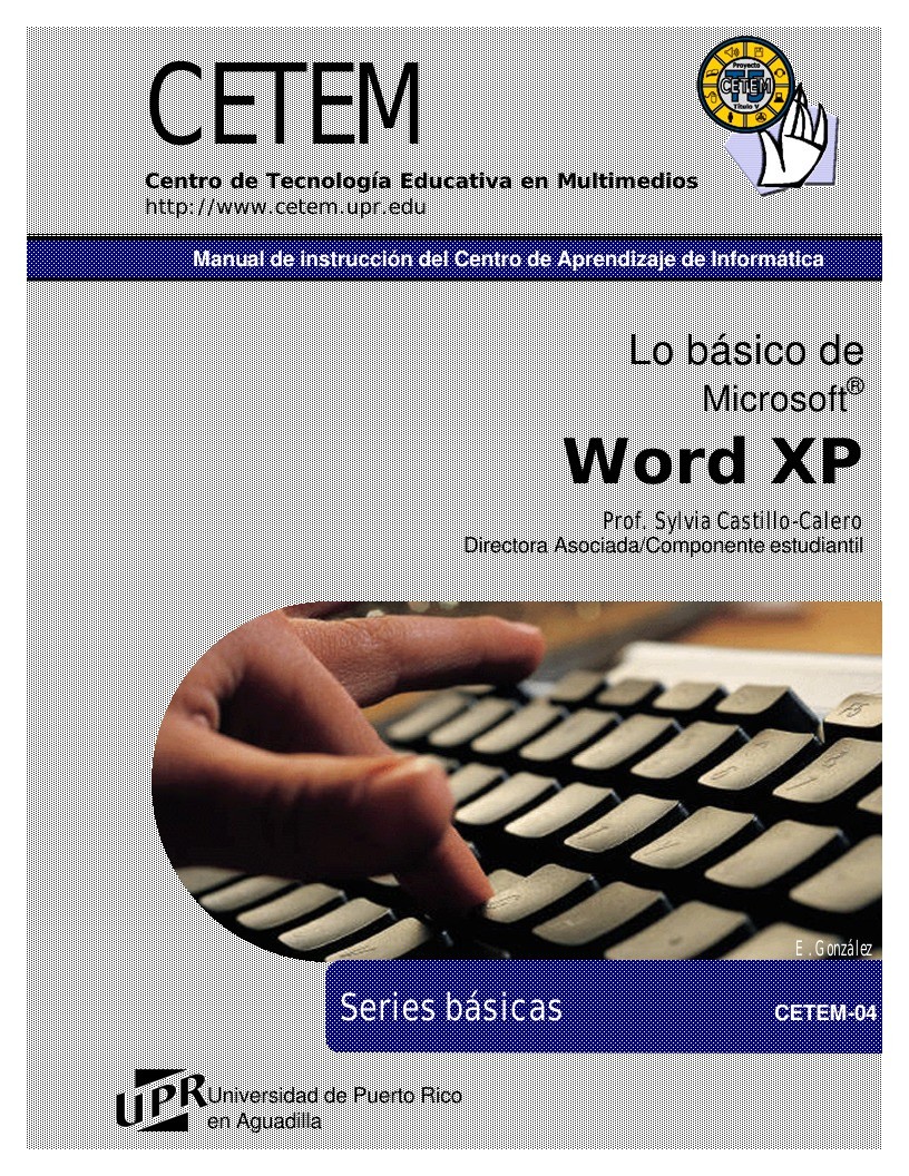 Imágen de pdf Word XP Series básicas