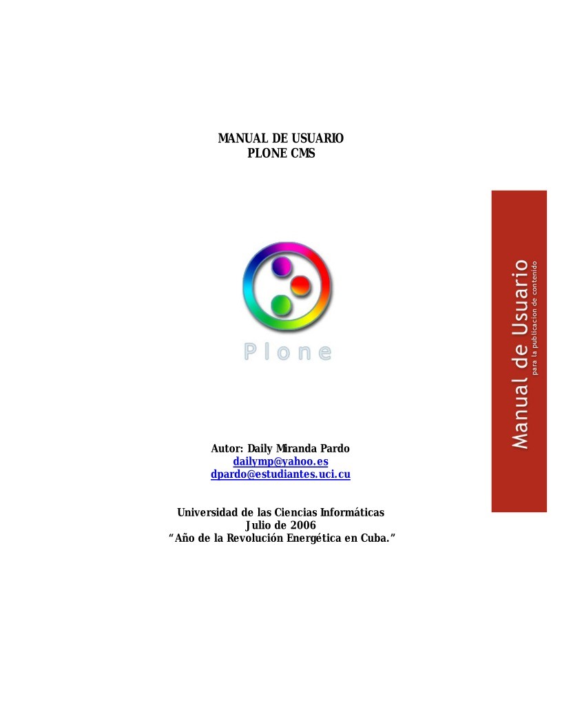 Imágen de pdf Manual de usuario Plone CMS