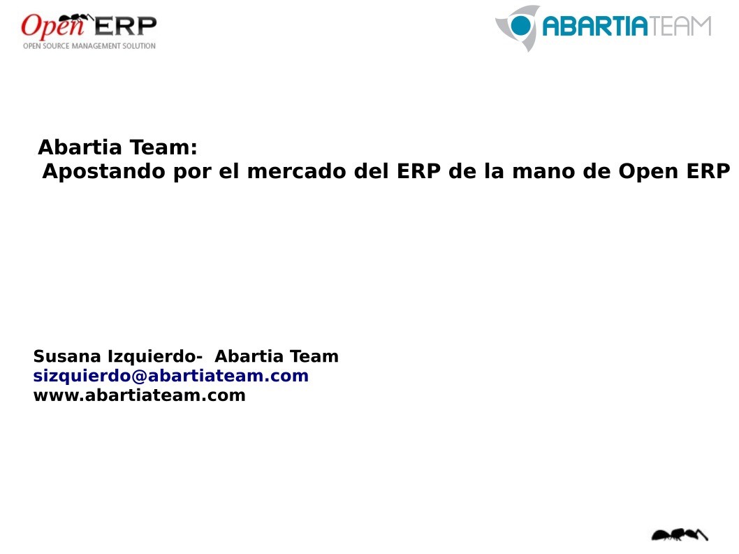 Imágen de pdf Apostando por el mercado del ERP de la mano de Open ERP