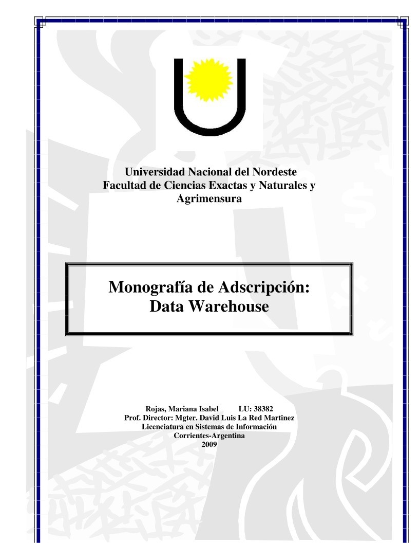 Imágen de pdf Data Warehouse