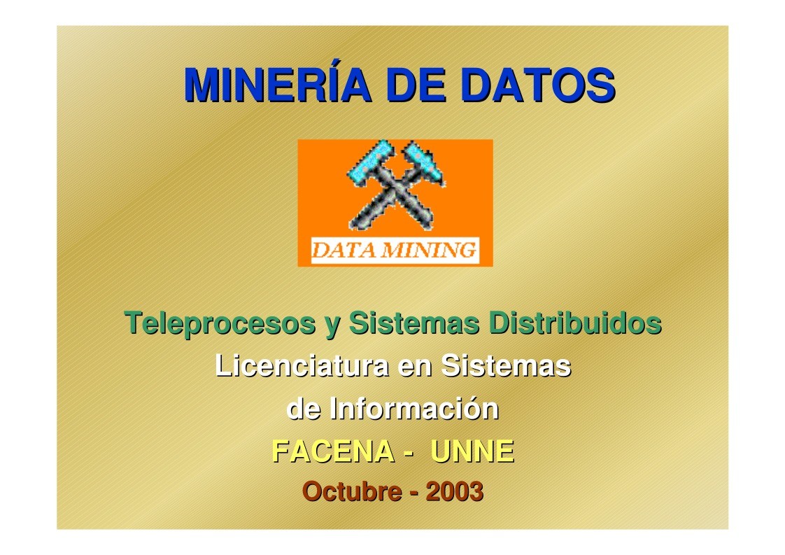 Imágen de pdf Minería de Dats