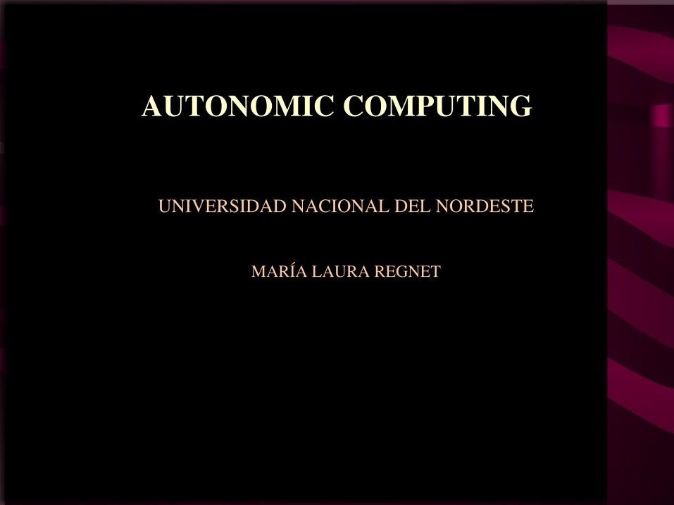 Imágen de pdf Autonomic Computing