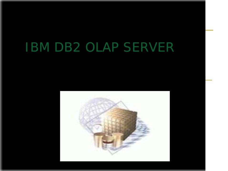 Imágen de pdf IBM DB2 OLAP SERVER