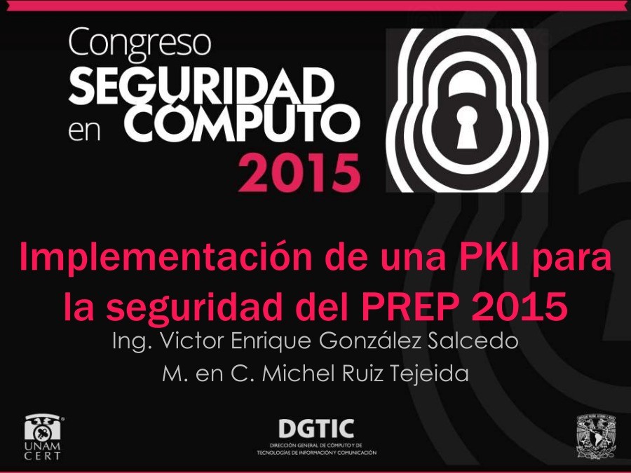 Imágen de pdf Implementación de una PKI para la seguridad del PREP 2015