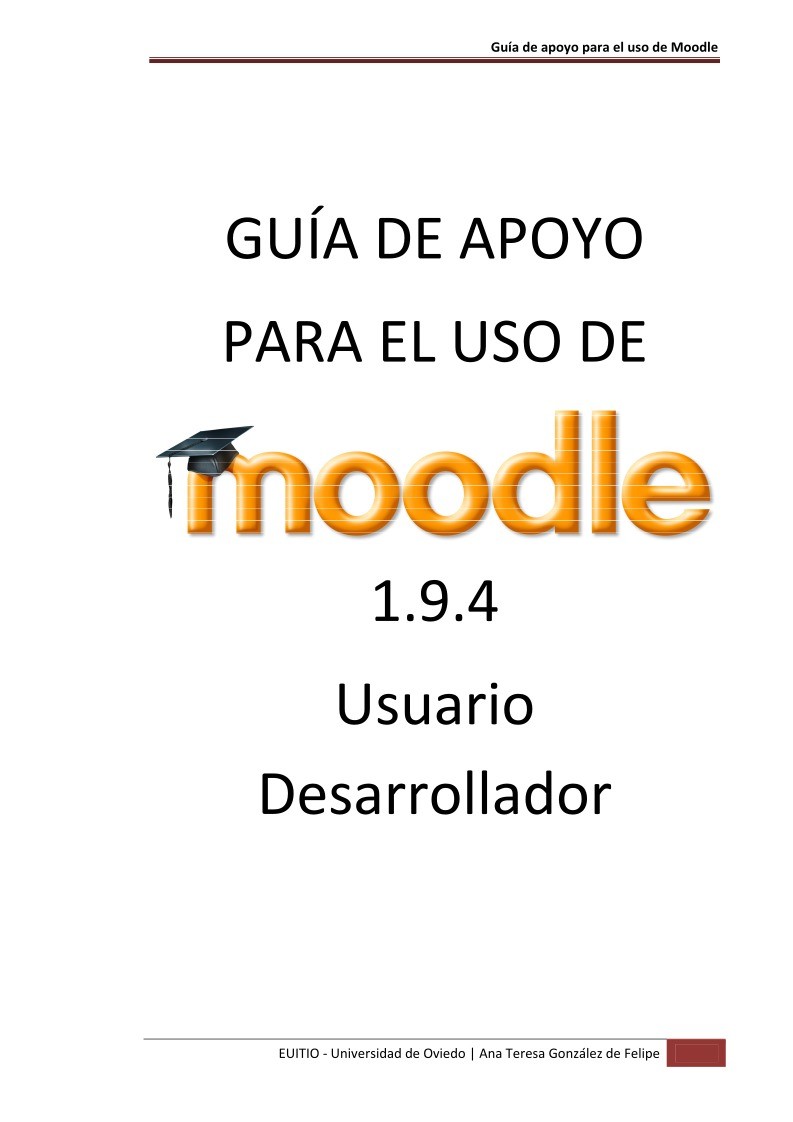 Imágen de pdf Guía Moodle 1.9.4 usuario desarrollador