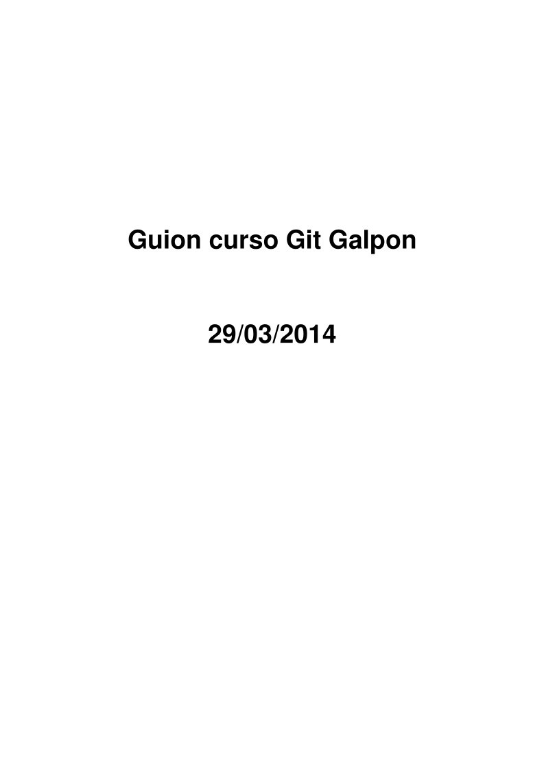 Imágen de pdf Guion curso Git Galpon