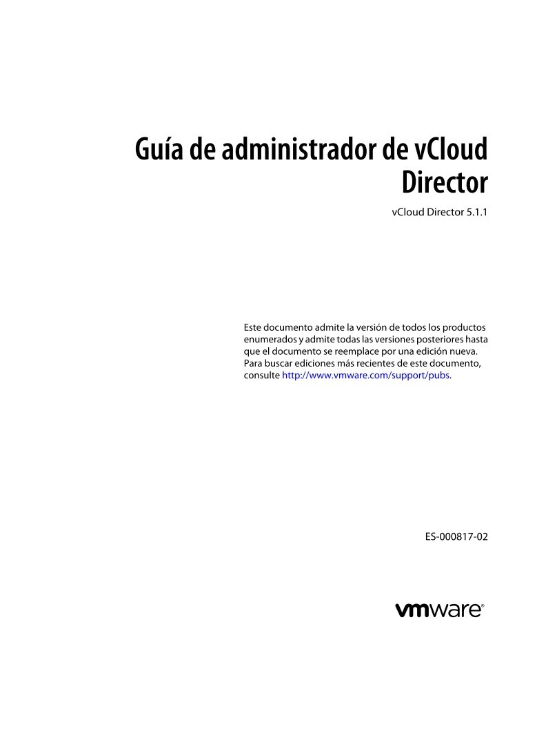 Imágen de pdf Guía de administrador de vCloud Director - vCloud Director 5.1.1