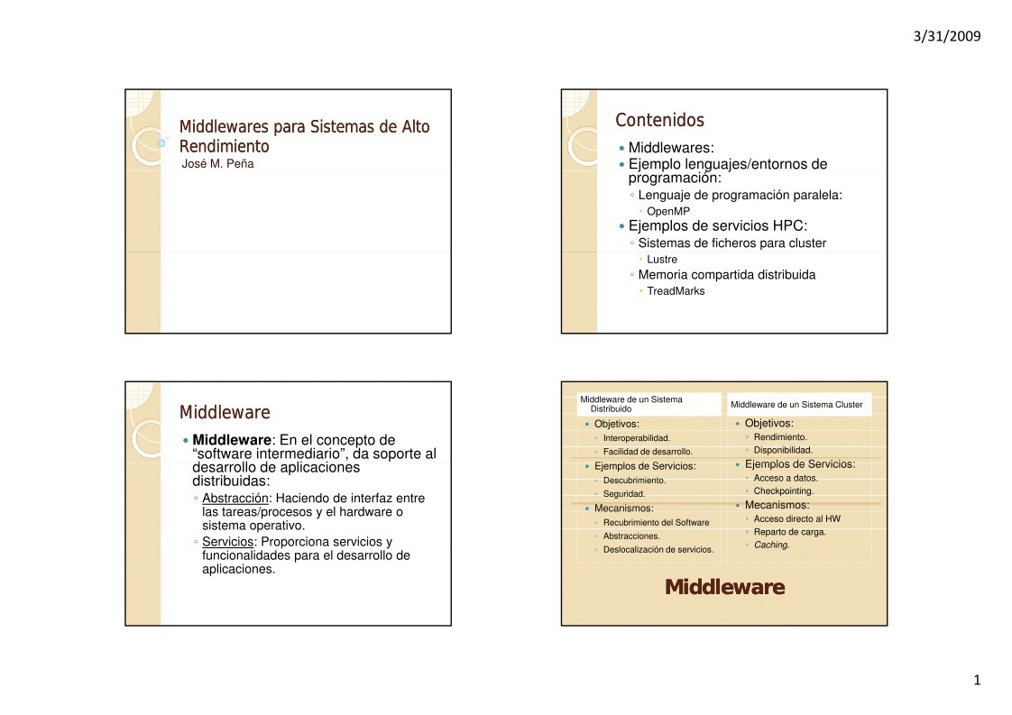 Imágen de pdf Middlewares para Sistemas de Alto Rendimiento