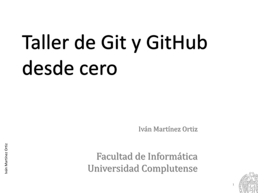 Imágen de pdf Taller de Git y GitHub desde cero
